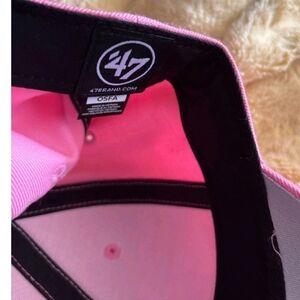 47 Brand Pink Baseball Cap